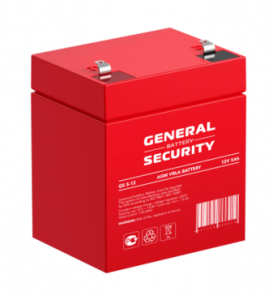Аккумуляторная батарея для ОПС General Security GS5-12 12В 5 Ач