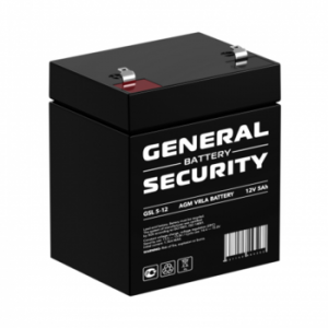 Аккумуляторная батарея общего применения General Security GSL5-12 12В 5 Ач