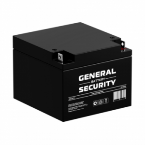 Аккумуляторная батарея общего применения General Security GSL26-12 12В 26 Ач