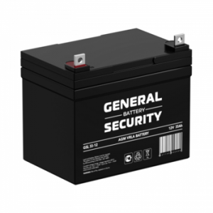 Аккумуляторная батарея общего применения General Security GSL33-12 12В 33 Ач