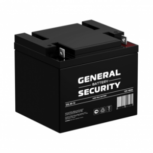 Аккумуляторная батарея общего применения General Security GSL40-12 12В 40 Ач
