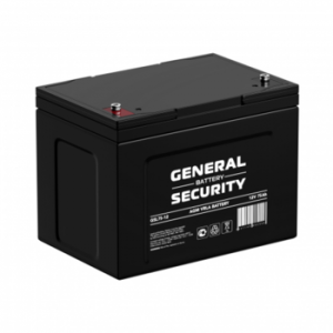 Аккумуляторная батарея общего применения General Security GSL75-12H 12В 75 Ач