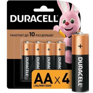Батарейки AA/LR6 Duracell Б0014045, Б0026815 блист.4шт
