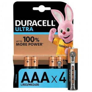 Батарейки AAA/LR03 Duracell Б0038762 блист.4шт