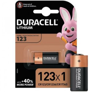 Батарейки CR123 Duracell A0001263 блист.1шт