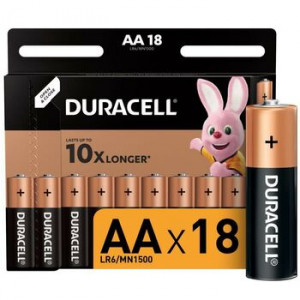 Батарейки AA/LR6 Duracell Б0014448 блист.18шт