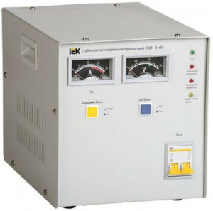 IEK IVS10-1-03000 Стабилизатор напряжения СНИ 1/220 3.0кВА 1ф