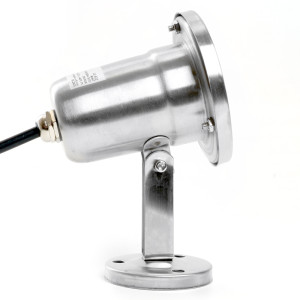 Светодиодный прожектор подводный Feron LL-822, 3W, AC24V, низковольтный, 6400K, металлик, 80*80*130mm, IP68 48455
