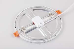 Светодиодный светильник Feron AL508 встраиваемый с регулируемым монтажным диаметром (до 160мм) 14W 4000K белый