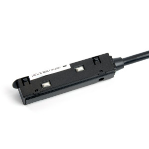 Соединитель-коннектор для низковольтного шинопровода, черный, LD3003 Артикул 41973