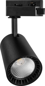 Светодиодный светильник Feron AL100 трековый однофазный на шинопровод 12W 2700K 35 градусов черный Артикул 32512