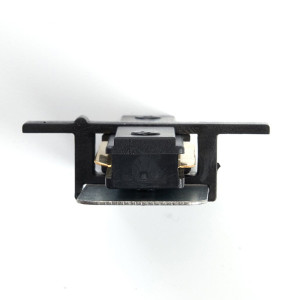 Коннектор прямой однофазный для встраиваемого шинопровода, черный, LD1004 Артикул 10358
