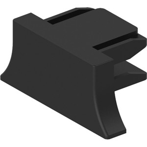 Заглушка пластиковая для шинопровода, черный, LD1011 Артикул 41886