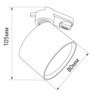 Светильник Feron AL159 трековый однофазный на шинопровод под лампу GX53, черный Артикул 41367