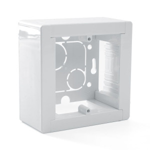 EBX20-04-1 Коробка монтажная для открытой установки 88*88*42,5мм, белый (К-440) 39928