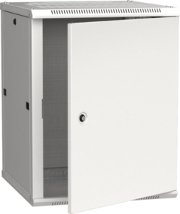 Шкаф настенный LINEA W 12U 600х600мм дверь металл RAL 7035 ITK LWR3-12U66-MF