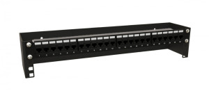 Hyperline BW19-2U-110F-RAL9005 Кронштейн настенный для 19