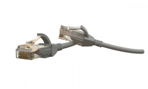 Hyperline PC-LPT-UTP-RJ45-RJ45-C6-1.5M-LSZH-GY Патч-корд U/UTP, категория 6 (100% Fluke Component Tested), 28AWG, LSZH, 1.5 м, серый