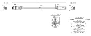 Hyperline PC-LPM-UTP-RJ45-RJ45-C6a-0.5M-LSZH-OR Патч-корд U/UTP, Cat.6a (100% Fluke Component Tested) 10G, LSZH, 0.5 м, оранжевый