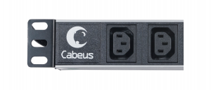 Блок розеток для 19 шкафов 10А Cabeus PDU-8I-2IEC 8 розеток