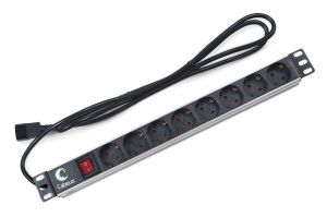 Блок евророзеток для 19 шкафов 10А Cabeus PDU-8P-2IEC 8 розеток