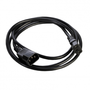 Кабель питания для монитора Rem R-10-Cord-C13-C14-3 IEC 320 C13 - IEC 320 C14 3 метра