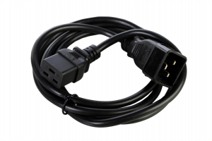 Кабель питания для электрооборудования Rem R-16-Cord-C19-S-1.8 IEC 320 C19 - IEC 320 C20 1.8 метра