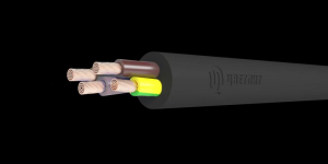 Силовой кабель КГ-ХЛ 4х1.5 Цветлит 00-00142701 черный