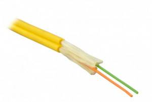 Оптоволоконный кабель Hyperline FO-ZIP-IN-9-2-LSZH-YL
