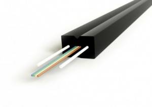 Оптоволоконный кабель Hyperline FO-FTTH-IN-9S-4-LSZH-BK