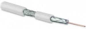Коаксиальный кабель Hyperline COAX-SAT703N-WH-100