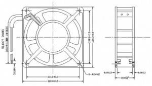 Вентиляционная панель Hyperline TRFA-MICR-4F-RAL9004