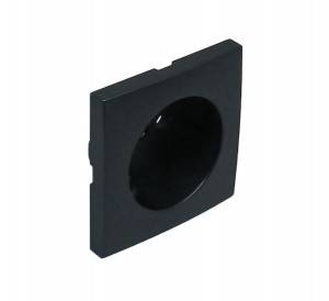 Лицевая панель для розетки Efapel (90622 TPM) чёрный 