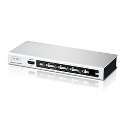 ATEN/VANCRYST VS481A-AT-G Переключатель, электрон,, HDMI, 4> 1 телевизор/панель, шнур HDMI 1,8м, (1600x1200 60Hz,480P/720P/1080i/1080P,HDMI 1,2/HDCP,пульт ДУ)