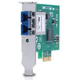 Allied Telesis AT-2911SX/LC-001 Сетевой адаптер Single port Fiber Gigabit NIC for 32-bit PCIe x1 bus, LC, RoHs Version