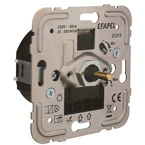 Efapel 21213 Механизм электронного диммера/проходного выключателя, 550W