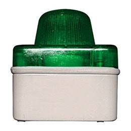 DKC / ДКС 59602 Сигнальная световая арматура, 79.5х63.5х95мм (ВхШхГ), АВС-пластик, IP54, цвет зеленый