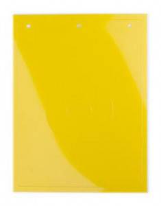 DKC / ДКС TAS10715AY Табличка полужесткая, клейкое основание, для маркировки модульного оборудования, ПВХ. Желтая