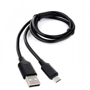 Кабель USB 2.0 Cablexpert CCB-mUSB2-AMBMO2-1MW, AM/microB, издание Classic 0.2, длина 1м, черный, блистер