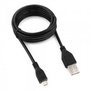 Кабель USB 2.0 Pro Cablexpert CCP-mUSB2-AMBM-6, AM/microBM 5P, 1.8м, экран, черный, пакет