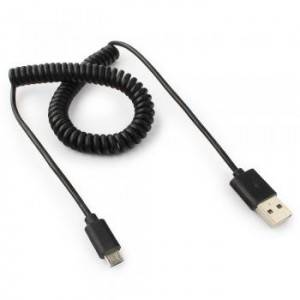 Кабель USB 2.0 Pro Cablexpert CC-mUSB2C-AMBM-6, AM/microBM 5P, 1.8м, витой, черный, пакет