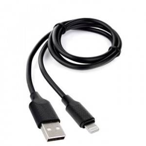 Кабель Cablexpert для Apple CCB-USB-AMAPO2-1MB, AM/Lightning, издание Classic 0.2, длина 1м, черный, блистер