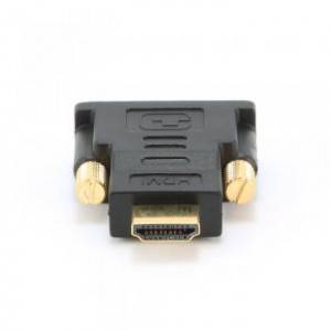 Переходник HDMI DVI Cablexpert A-HDMI-DVI-1, 19M/19M, золотые разъемы, пакет