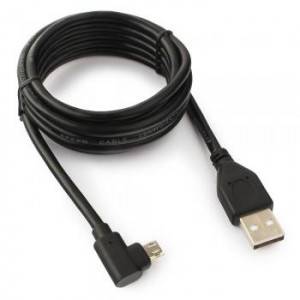Кабель USB 2.0 Cablexpert CC-USB2-AMmDM90-6, двусторонний разъем microB, AM/microB 5P, 1.8м, пакет