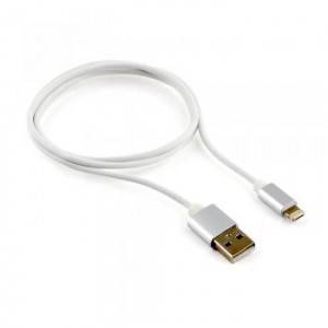 Кабель USB 2.0 Cablexpert CC-USB2-APmB-1MW, AM/microBM 5P - iPhone lightning, 1м, комбо кабель, блистер