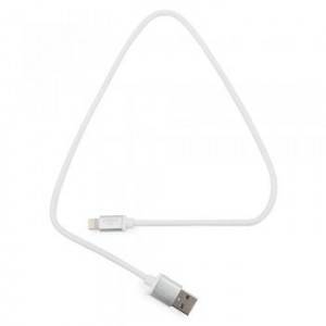 Кабель Cablexpert для Apple CC-S-APUSB01W-0.5M, AM/Lightning, серия Silver, длина 0.5м, белый, блистер