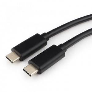 Кабель USB Cablexpert CCP-USB3.1-CMCM-0.3M, USB3.1 Type-C/USB3.1 Type-C, 0,3м, пакет