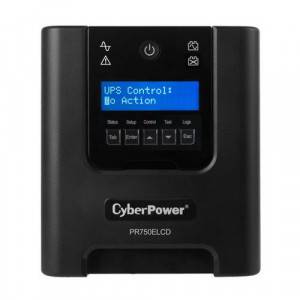 Источник бесперебойного питания CyberPower Professional Tower PR750ELCD 750кВА 675Вт