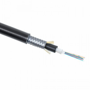 Оптоволоконный кабель 50/125 OM3 многомодовый Cabeus CLT-A-4-01X04-Z-PE-ARM-PE-DD-OUT-40