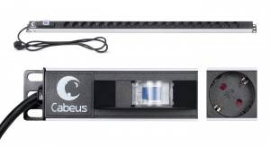 Блоки розеток 19 Cabeus PDU-16-20S-B